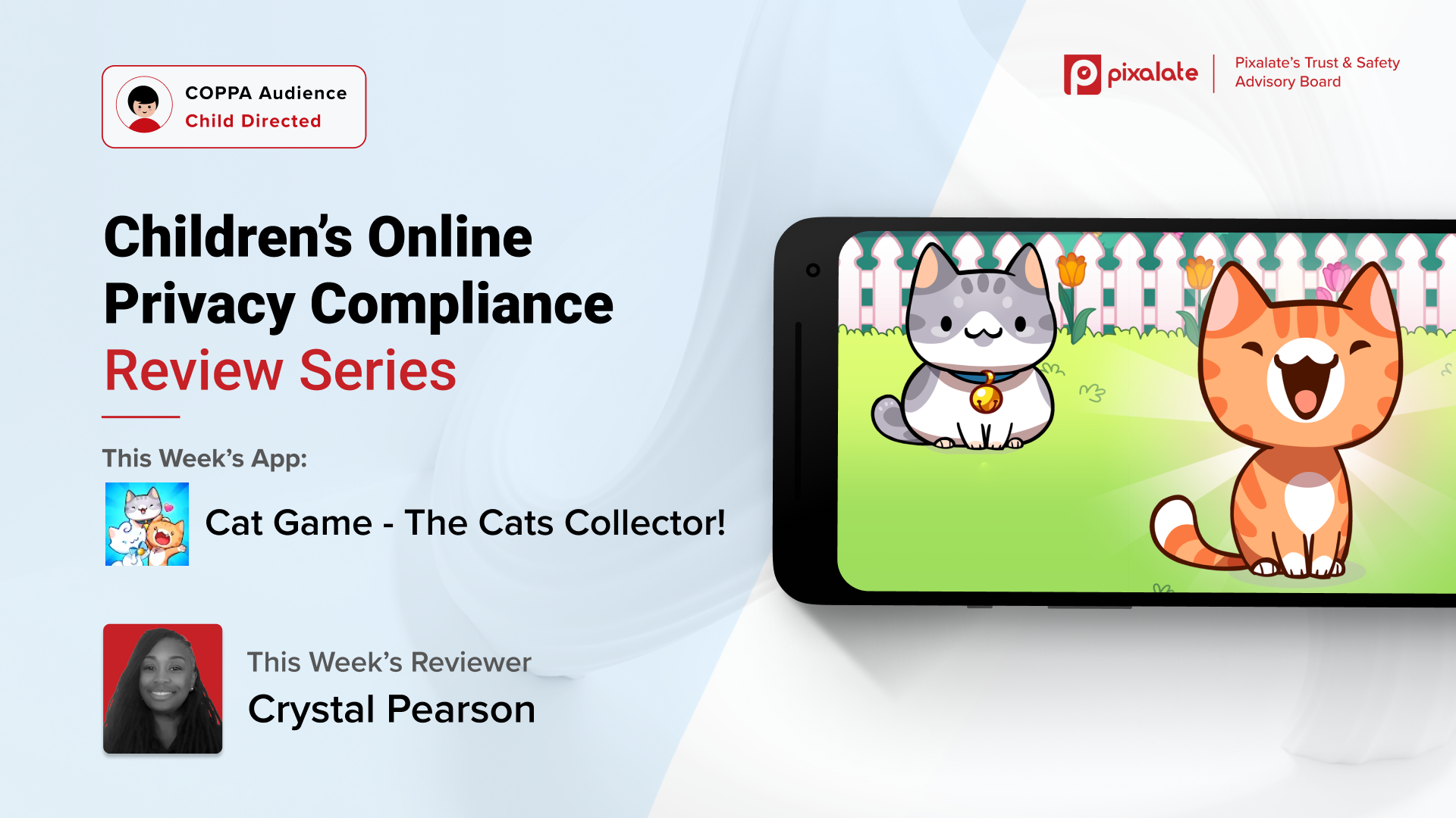 Pixalate's COPPA Manual Reviews: 'Cat Game - The Cats Collector!